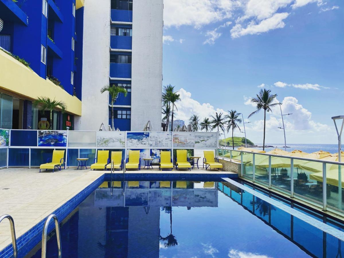 Appartamento Bahia Flat - Vista Mar Farol Salvador Esterno foto